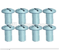 Wltoys 18628 Parts-Screws,Pan head screws(8pcs)-ST2.3X4PB-18628-0554,Wltoys 18628 RC Crawler Car Spare Parts Replacement Accessories,1:18 18628 6wd rc rock racing car Parts,On Road Drift Racing Truck Car Parts